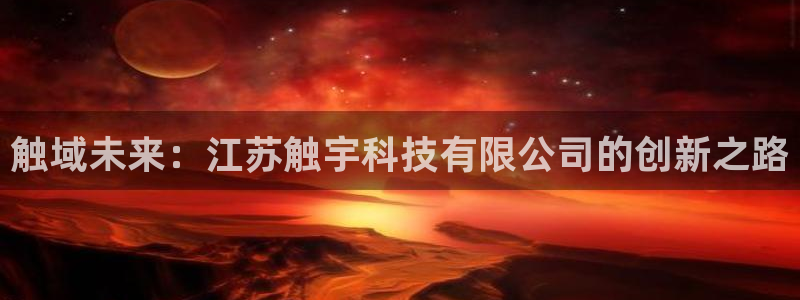 触域未来：江苏触宇科技有限公司的创新之路