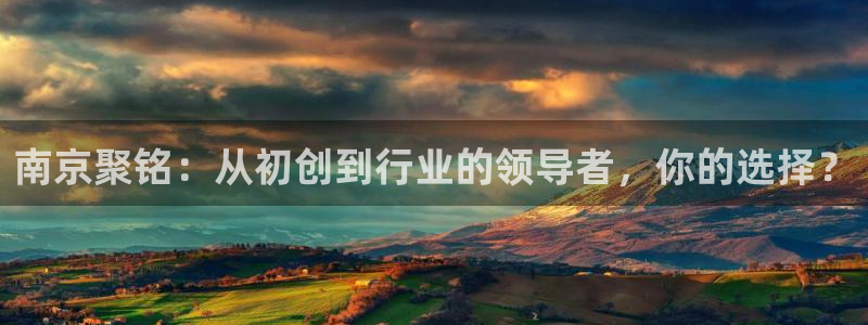 南京聚铭：从初创到行业的领导者，你的选择？